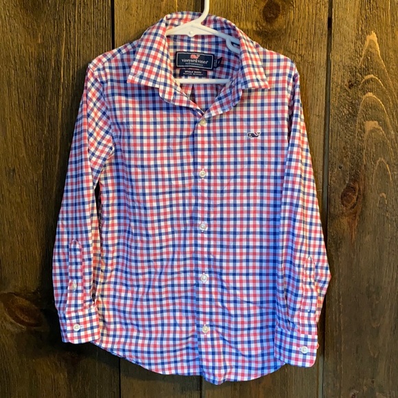 Vineyard Vines Other - Vineyard Vines Performance Whale Shirt Sz 6